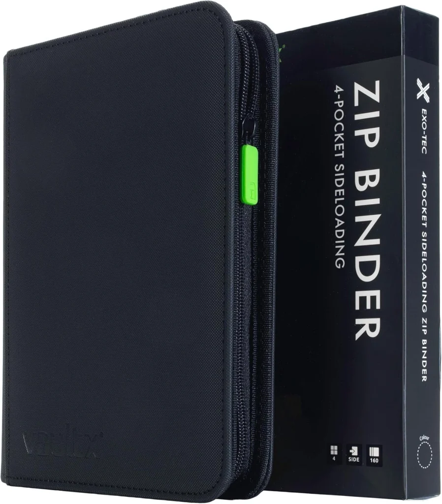 Vault X 4-Pocket Exo-Tec Zip trading card binder